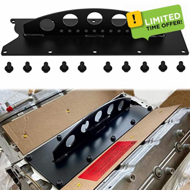 Bzsunway for LS Heavy Duty Engine Lift Plate Compatible with LSX LS1 LS2 LS3 LQ4 6.0 6.2 5.3 4.8 Gen III