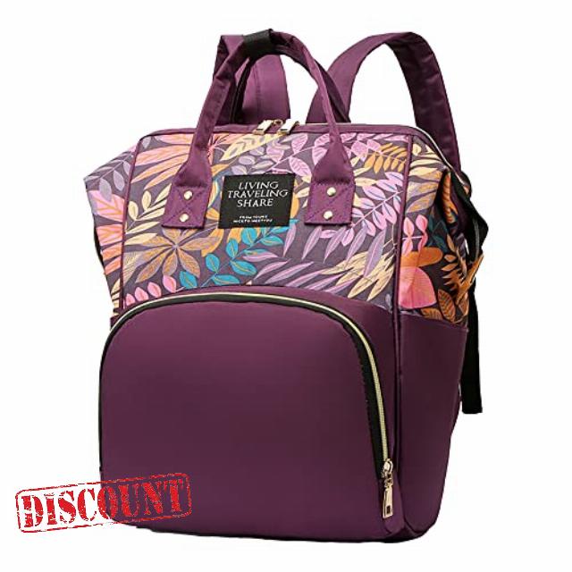 Diaper Bag - Diaper and Bottle Bag - Baby Backpack - Baby Diaper Bags- Baby Changing Bag - Mom Diaper Bag - Travel Diaper Bag