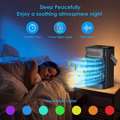 Evaporative Air Cooler with 3 Cool Mist & 3 Speeds