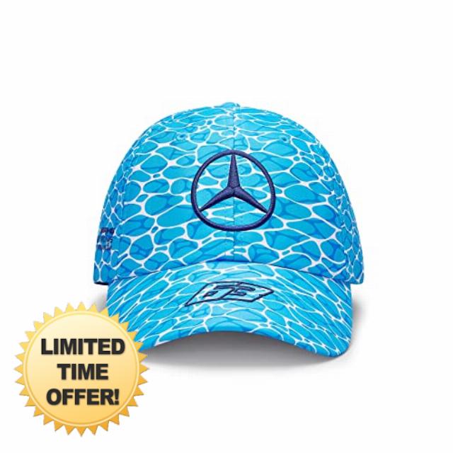 Mercedes Amg Petronas F1 2023 Team SE George Russell Cap No Diving Adults - Blue