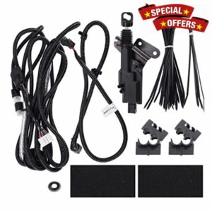 X AUTOHAUX Remote Tailgate Power Lock Assembly Kit 5.5' 6.5' Bed PK3B6-34JS0