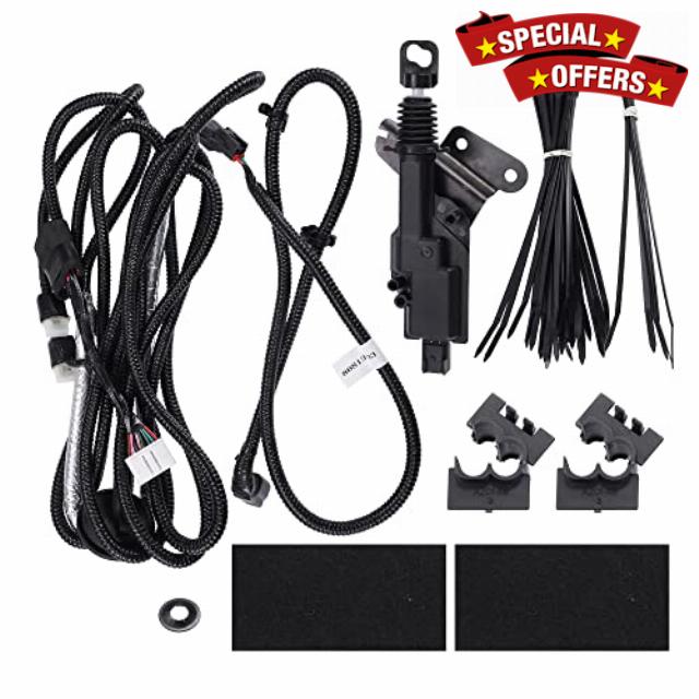 X AUTOHAUX Remote Tailgate Power Lock Assembly Kit 5.5' 6.5' Bed PK3B6-34JS0