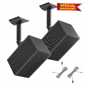 Speaker Wall Mount Ceiling Speaker Mount for Samsung SWA-9200S SWA-9100S SWA-9000S SWA-8500S Rear Speakers