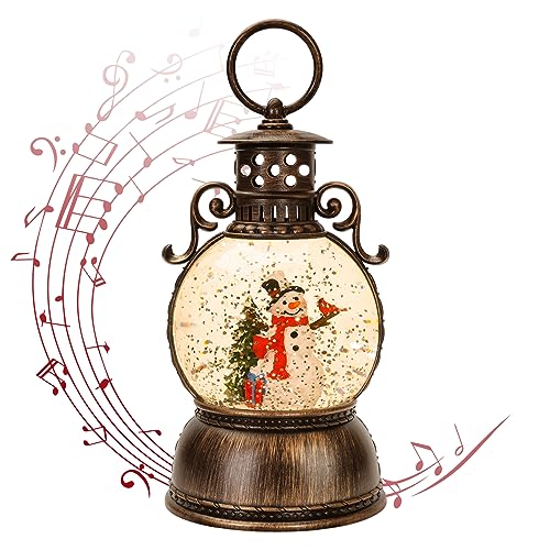 Home Lighted Christmas Snow Globe