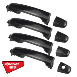 RLB-HILON 1Set Exterior Door Handle Compatible with Toyota Camry 2012 2013 2014 2015 2016 2017 Year