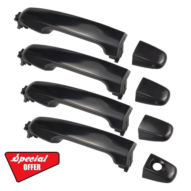 RLB-HILON 1Set Exterior Door Handle Compatible with Toyota Camry 2012 2013 2014 2015 2016 2017 Year