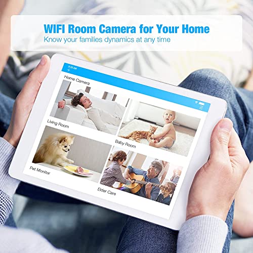 2.4Ghz WiFi Cam Indoor for Home Security/Baby Monitor