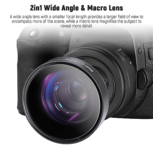 Ultra Wide Angle Lens with 18mm Focal Length Compatible with Canon EOS M5 M6 M50 Mark II R7 Sony ZV-E10 A6400 A7 IV Nikon D750 D850 D5600