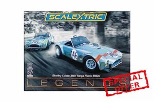 Scalextric Shelby Cobra 289 - 1964 Targa Florio Twin Pack. Classic GT. Legends