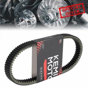 kemimoto Drive Belt Clutch Belt Heavy Duty Transmission Belt Carbon Belts Compatible with Polaris Ranger 900