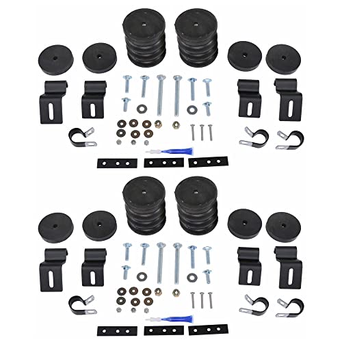 Spring-Over Axle Configuration | 1000 lb Capacity at 50% Compression | 4-Pack