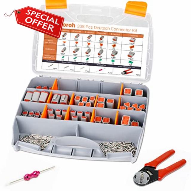 338 pcs DT Deustch Connector Kit