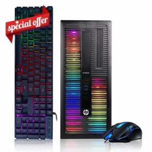 HP Gaming PC Desktop Computer - Intel Quad I7-6700 up to 4.0GHz