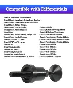 Automotive Upgrade Seal Installation Tool Compatible with Dana 30 Dana 44 Dana 60 Front Differentials