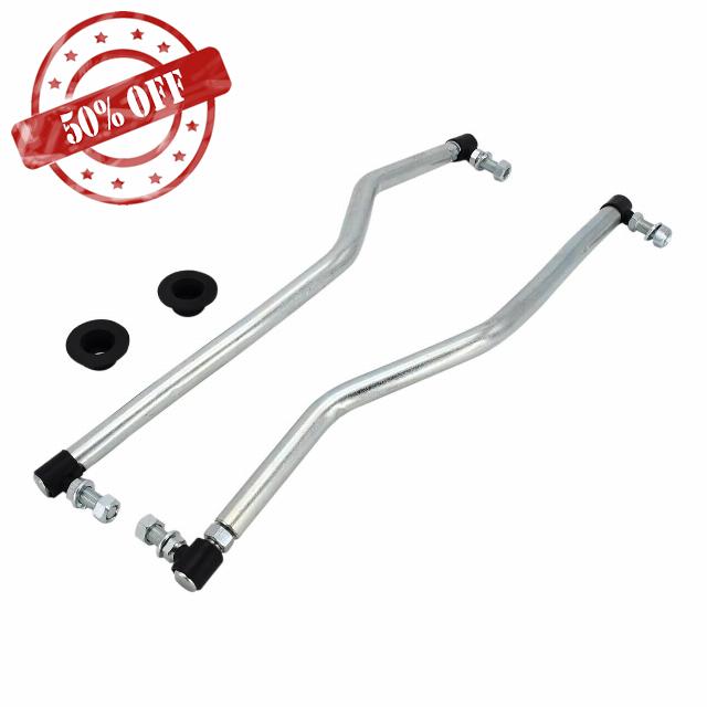 Molloparts Drag Link 194740 and Left 194741 Right Hand Steering 532194741 532194740 597047801 597047802 Compatible with Craftsman Husqvarna Sears Poulan Lawn Tractor Drag Link with Rubber Dust Cap