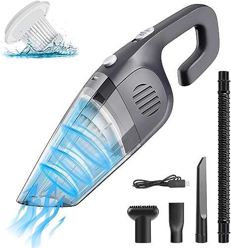 8000PA Handheld Vacuum Cordless Strong Suction with Rechargeable Battery and Quick Charge