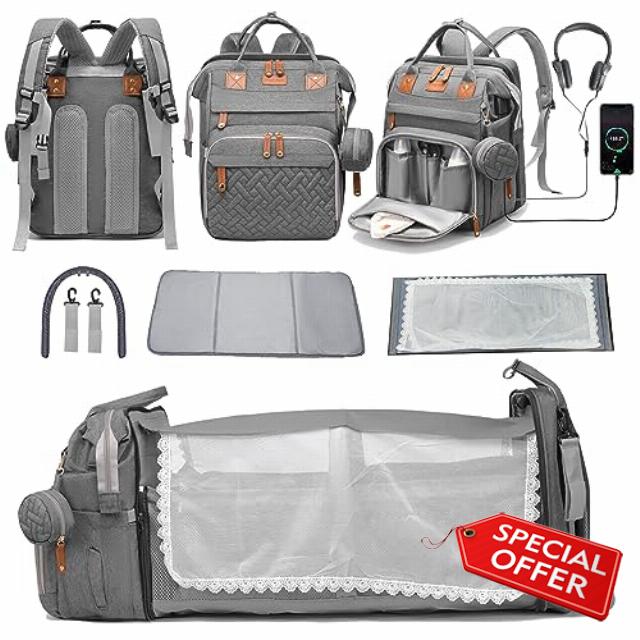 HuangDa Diaper Bag Backpack