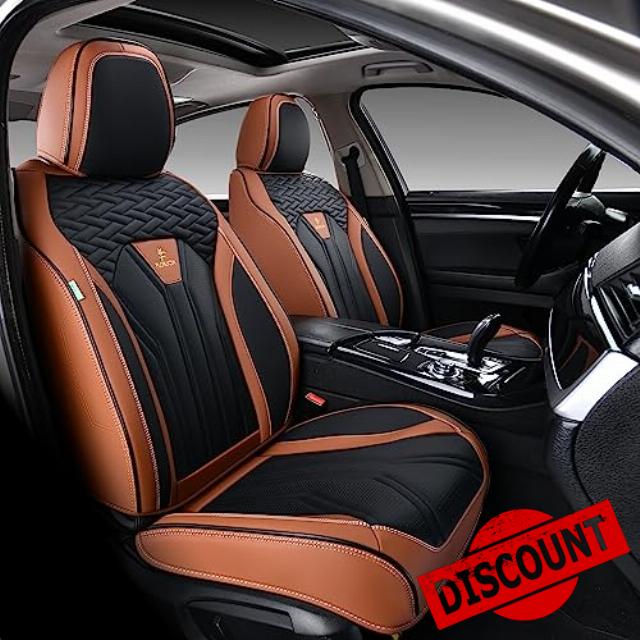 FLORICH Leather Seat Covers Front Pair