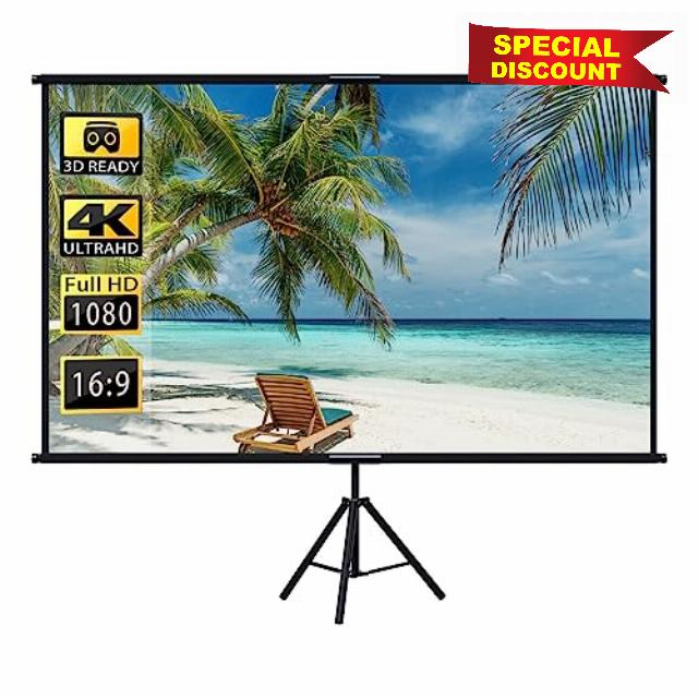 Portable Projector Screen and Stand
