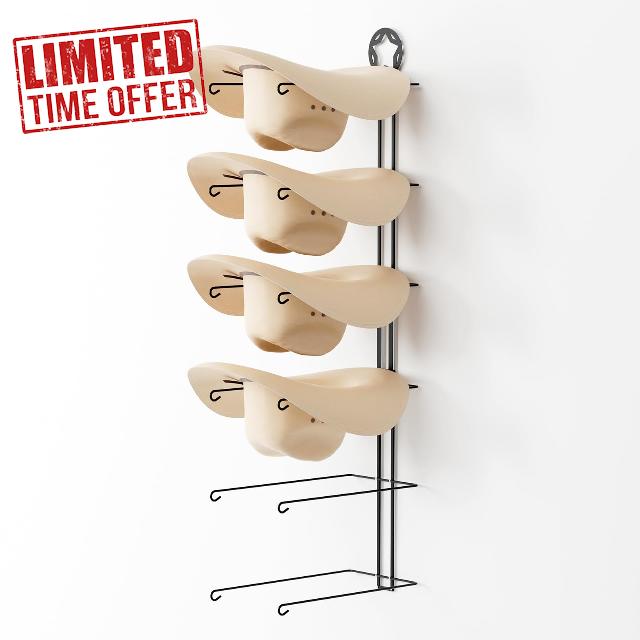 Ackitry Cowboy Hut Rack