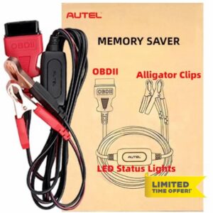 2023 New Autel MAXIBAS BTMS OBDII Battery Tester Memory Saver Preserves Vehicle Codes and Electronic Presets