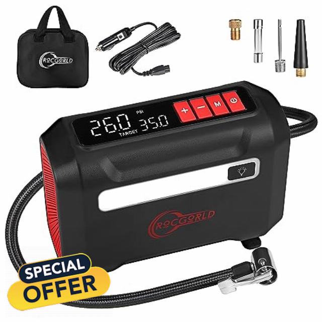 ROCGORLD R8 Portable Tire Inflator