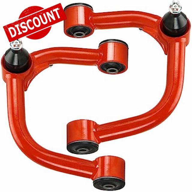Front Upper Control Arms 2-4" Lift Suspension Adjustable Control Arms for 2003-2022 4Runner