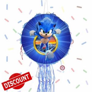 The Hedgehog Pinata Birthday Party Game Supplies for Kids Boys