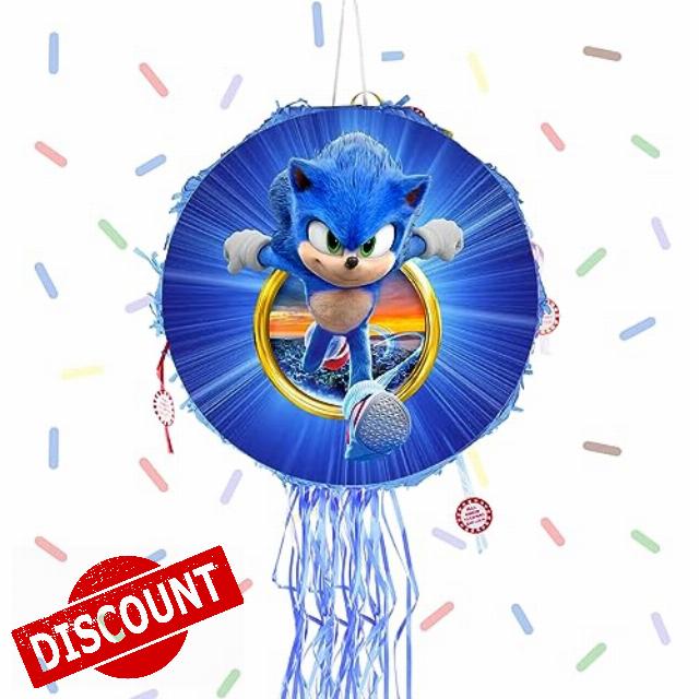 The Hedgehog Pinata Birthday Party Game Supplies for Kids Boys
