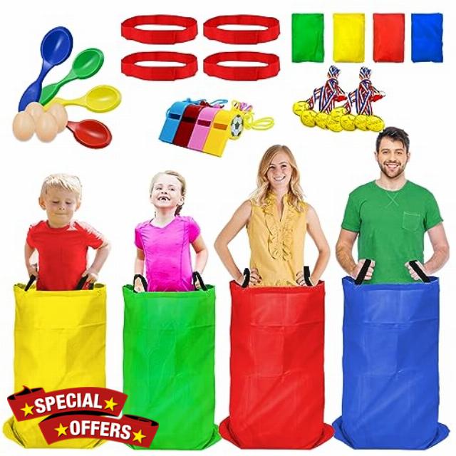 TITGIPE Outdoor Lawn Backyard Games for Kids