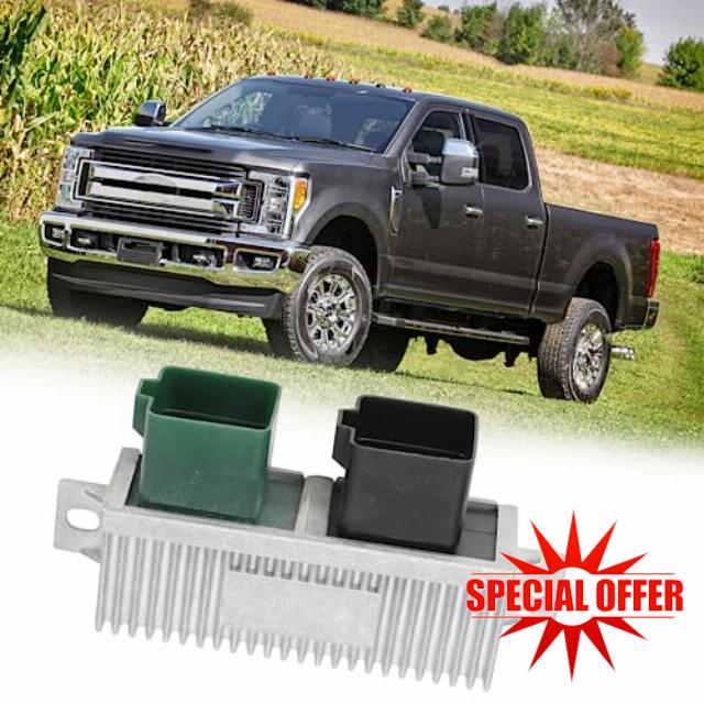 Lrichy 1828565C1 Diesel Glow Plug Control Module Fits for Ford F-250 F-350 E-350 Excursion 6.0L 6.4L 7.3L Powerstroke Replace YC3Z12B533AA