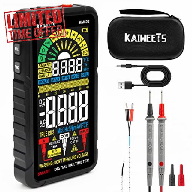 KAIWEETS Digital Multimeter Smart