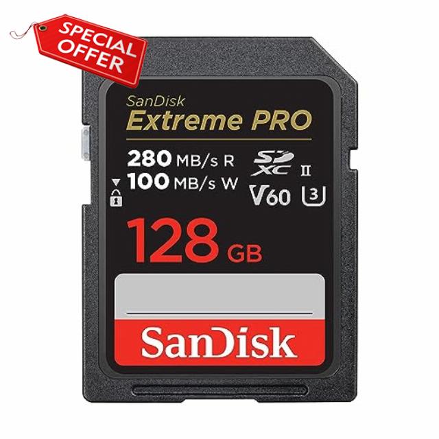 SanDisk 128GB Extreme PRO SDXC