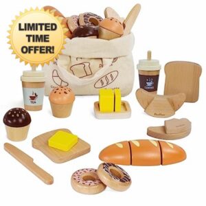 PairPear Wooden Bakery Playset