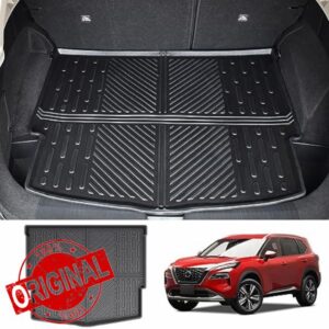 Utiiy Fit for 2021-2023 Nissan Rogue Cargo Mat TPE Cargo Liner All Weather Trunk Mat for 2021 2022 2023 Nissan Rogue Accessories