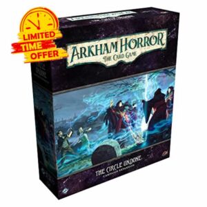 Fantasy Flight Games | Arkham Horror: The Circle Undone Campaign Expansion | Card Game | Ages 14+ | 1-4 Players | 60-120 Minutes Playing Time
