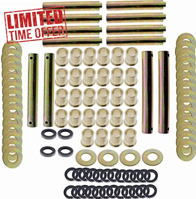 JEENDA Undercarriage Pin Bushing & Seal Repair Kit Compatible with Bobcat MT85 6730701 6730702 7100963 6679135 6732271 6732013