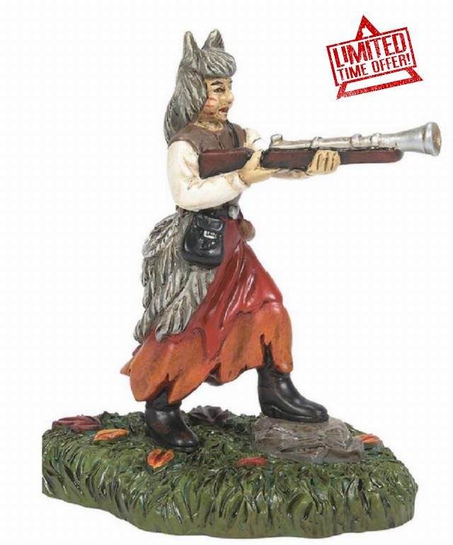 Department 56 Snow Village Halloween Werewolf Hunter