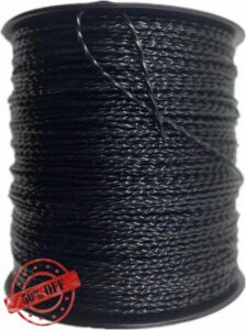 CONIVNTU .095 Twist Commercial String Trimmer Line 5LB Weed Eater Line Replacement Echo 330095073 Black Diamond Trimmer Line