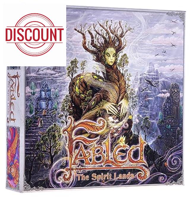 Crowd Games | Fabled: The Spirit Lands | Board Game | Ages 14+ | 1-5 Players | 40-75 Minutes Playing Time