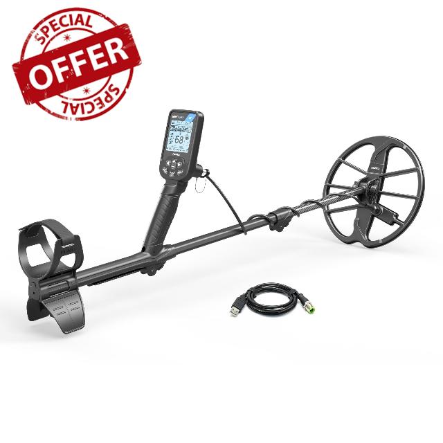 Nokta Simplex BT (Bluetooth) Waterproof Metal Detector with 11” Search Coil