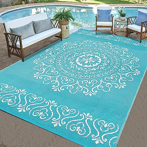 Reversible Plastic Outdoor Patio Rug