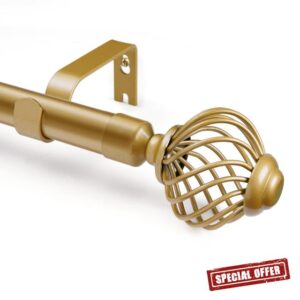 Niviy Curtain Rods for Windows 32 to 91 Inch