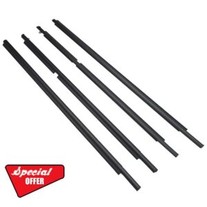 ZONFANT Weatherstrip Window Moldng Trim Seal Belt Compatible with 2003-2009 Toyota 4Runner