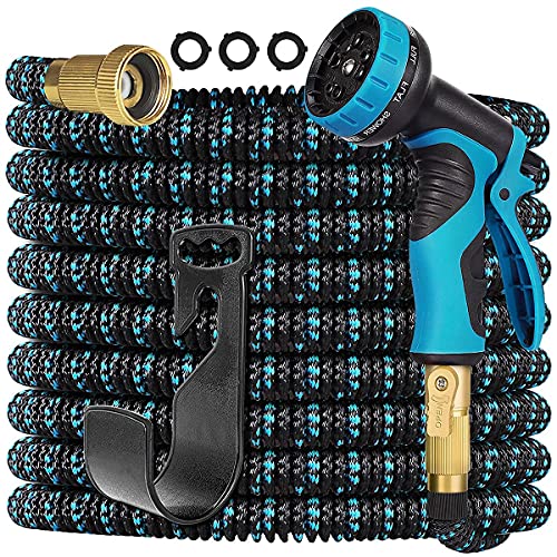 Water Hose with Solid Fittings Classical (Blue)