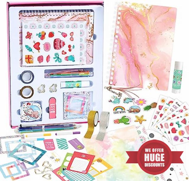 CUTE STONE DIY Journal Set for Girls