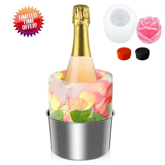 Champagne Wine Chiller Ice Mold