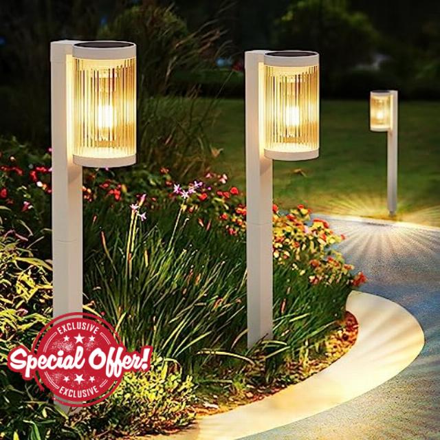 HALHSAP Solar Garden Lights 6 Pack
