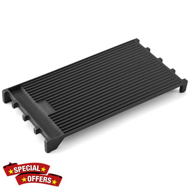GR1 Griddle Replacement Parts for ZLINE Gas Stove Parts E30-40 E36-60 RA48 RT48 RG48 Gas Range Cooktop with Low Grate RT36 Reversible Griddle Plate Cast Iron Griddle Top 1 Pcs