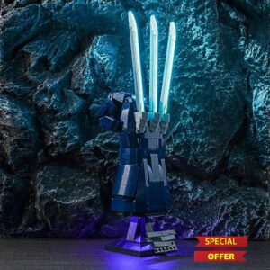 BrickBling LED Light for Lego Wolverine's Adamantium Claws 76250 Set